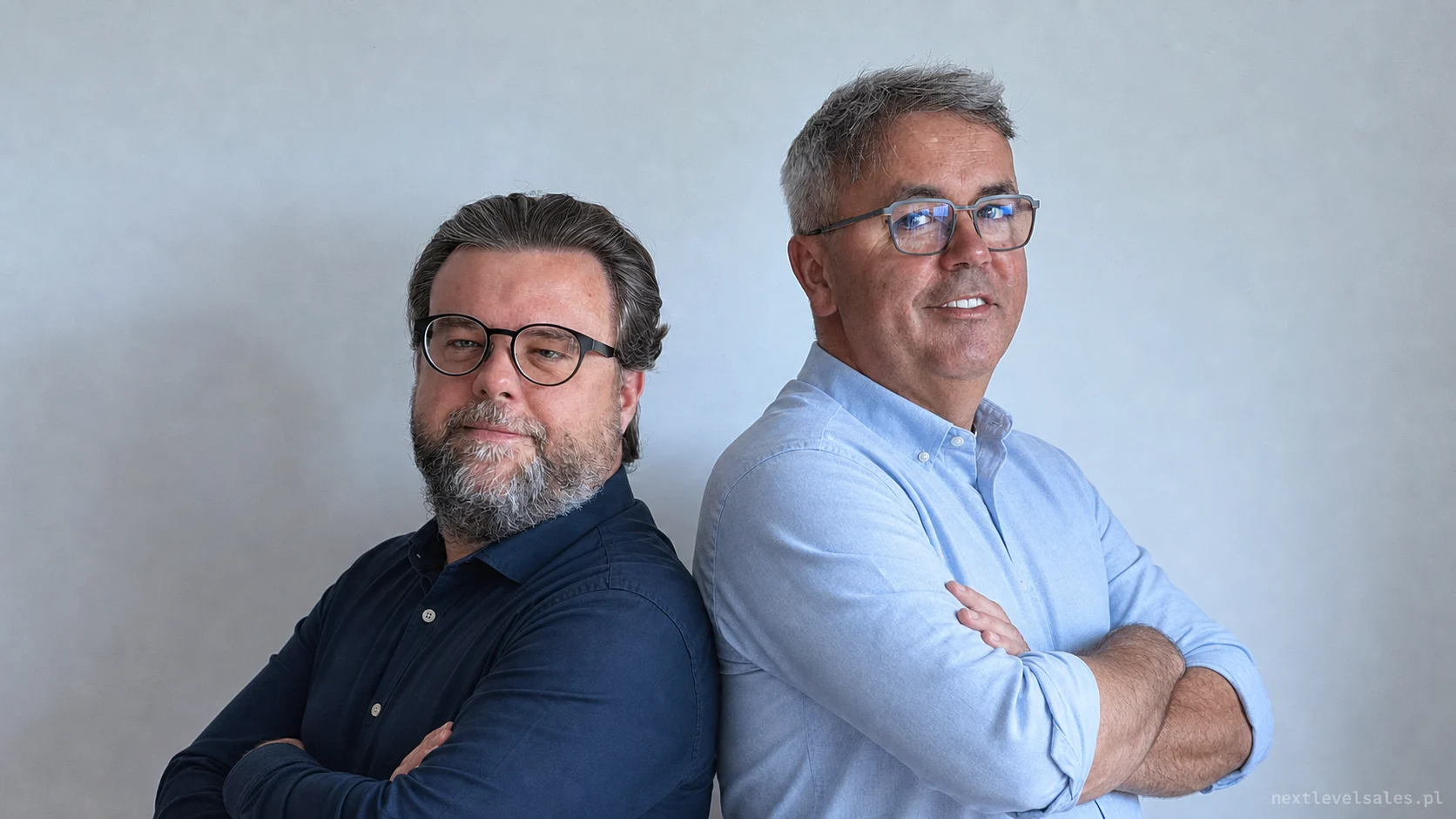Jarosław Roźmiarek i Kamil Bladoszewski, prowadzący NextLevelSales